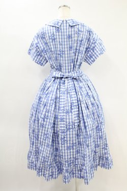 画像2: Jane Marple / Picnic cloth joyfulドレス  ブルー H-24-07-21-1008-JM-OP-KB-ZT160