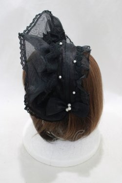 画像2: Angelic Pretty / ブリム付カチューシャ  ブラック H-24-07-25-1066-AP-AC-NS-ZH