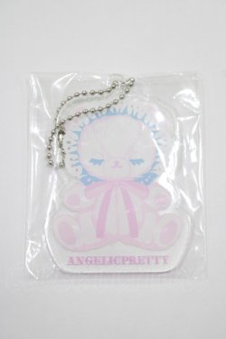 画像1: Angelic Pretty / 2023.12.1 LAFORET PRIVATE PARTY Limited Item/Fancyくまちゃんアクリルキーホルダー  ピンク H-24-08-03-079-AP-ZA-NS-ZH