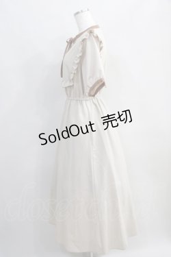 画像2: LEBECCA boutique / 出逢いと別れのオレグラッセワンピース Free ベージュ H-24-08-03-008-EL-OP-NS-ZH