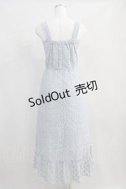 画像3: LEBECCA boutique / 娘心とレースワンピース Free サックス H-24-08-03-012-EL-OP-NS-ZH