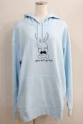 NieR Clothing / プリントプルパーカー 2XL CRY RABBITサックス H-24-08-05-031-PU-TO-KB-ZT049