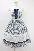 Angelic Pretty / Blooming Ladyジャンパースカート Free ネイビー H-24-08-05-1033-AP-OP-NS-ZH