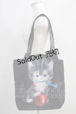 画像1: MILK / MILK CHERRY CAT BAG  黒 H-24-08-06-018-ML-BG-KB-ZH