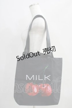 画像2: MILK / MILK CHERRY CAT BAG  黒 H-24-08-06-018-ML-BG-KB-ZH