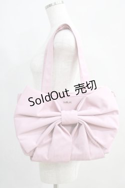 画像1: MILK / Big Ribbon Bag  ピンク H-24-08-06-019-ML-BG-KB-ZH