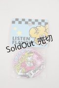 LISTEN FLAVOR / 缶バッジ   H-24-08-09-1011-PU-ZA-KB-ZH