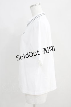 画像2: Fi.n.t / チェーンステッチ使いポロシャツ Free OFF WHITE H-24-08-11-1062-CA-TO-NS-ZH