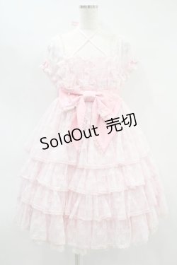 画像1: Angelic Pretty / レーシィブライトワンピース Free ピンク H-24-08-12-023-AP-OP-NS-ZH