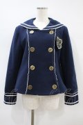 Angelic Pretty / セーラーダブルショートコート Free ネイビー H-24-08-12-058-AP-CO-NS-ZH