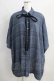 画像1: MiDiom / Oriental JQ Square Shirt  Dull Blue H-24-08-14-041-PU-BL-KB-ZH (1)