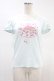 画像1: BABY,THE STARS SHINE BRIGHT / Cherry Cherry Fallin'cherry 半袖Tシャツ Free サックス H-24-08-15-052-BA-TO-NS-ZH (1)