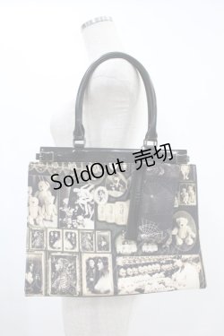 画像1: Jean Paul GAULTIER / アンティークドールハンドバッグ  ブラック H-24-08-15-1023-GO-BG-KB-ZH