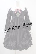 Angelic Pretty / Universityワンピース Free ブラック H-24-08-20-1025-AP-OP-NS-ZH