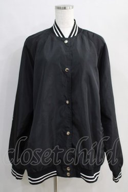 画像1: NieR Clothing / LIGHT BLOUSON JACKET  黒 H-24-08-21-050-PU-JA-KB-ZT063