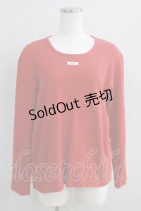 PINK HOUSE / ロゴTシャツ L レッド H-24-08-23-048-LO-TS-NS-ZH