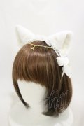 Angelic Pretty / Milk Catカチューシャ  オフ H-24-08-24-021-AP-AC-NS-ZH