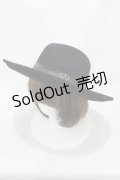 KILL STAR / Witch Brim Hat  黒 H-24-08-28-1001-SL-AC-KB-ZH