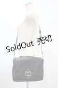 EATME / ベルトフラップショルダーBAG  ブラック H-24-08-28-017-LO-BG-NS-ZH