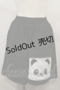 NieR Clothing / PANDA POCKET PANTS  黒 H-24-08-29-1025-PU-PA-KB-ZH