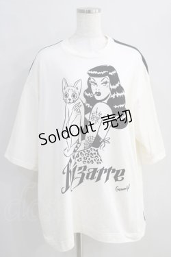 画像1: MILKBOY / BIZARRE TEE  バニラ H-24-08-30-038-MB-TO-KB-ZH