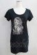 画像1: HYSTERIC GLAMOUR / COURTNEY LOVE Tシャツ  黒 H-24-08-30-041-PU-TO-KB-ZH (1)