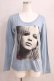 画像1: HYSTERIC GLAMOUR / COURTNEY LOVE LONG Tシャツ  サックス H-24-08-30-042-PU-TO-KB-ZH (1)