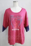 HYSTERIC GLAMOUR / TRIANGLE FRAMEプルオーバー  ピンク H-24-08-30-066-PU-TO-KB-ZH