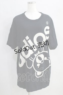 画像1: HYSTERIC GLAMOUR / BIG ADIOS BEAR オーバーサイズTシャツ  黒 H-24-08-30-067-PU-TO-KB-ZH