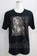 画像1: HYSTERIC GLAMOUR / COURTNEY LOVE Tシャツ M 黒 H-24-08-30-071-PU-TO-KB-ZH (1)