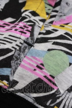 画像4: HYSTERIC GLAMOUR / CRAZY ZEBRA総柄パーカー  黒 H-24-08-30-075-PU-TO-KB-ZH