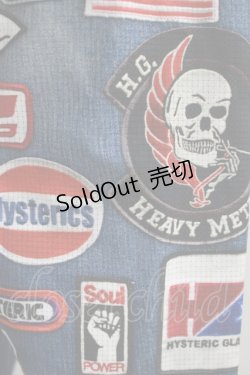 画像4: HYSTERIC GLAMOUR / CLASSIC PATCHスリムパンツ M インディゴブルー H-24-08-30-022-PU-PA-KB-ZH