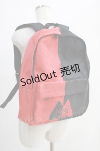 NieR Clothing / TWO-TONE BACKPACK  黒×赤 H-24-09-04-056-PU-BG-KB-ZH