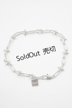 画像1: MILKBOY / SMALL STUDS BRACELET  シルバー H-24-09-04-059-MB-AC-KB-ZH