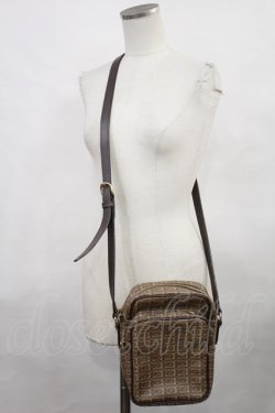 画像1: Q-pot. / Chocolate Shoulder Bag    ブラウン H-24-09-05-1019-QP-BG-KB-ZH