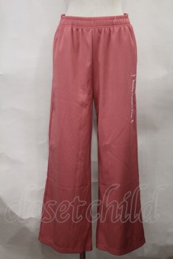 画像1: NieR Clothing / ロゴ刺繍入り PINK WIDE PANTS  ピンク H-24-09-05-1036-PU-PA-KB-ZH