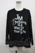 Jane Marple / Fairy Tale Cat Logo EMB Sweater  ブラック H-24-09-05-1041-JM-TO-KB-ZH