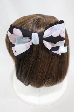 画像2: Angelic Pretty / Moco moco Bunnysバレッタ  ブラック H-24-09-05-004-AP-AC-NS-ZH