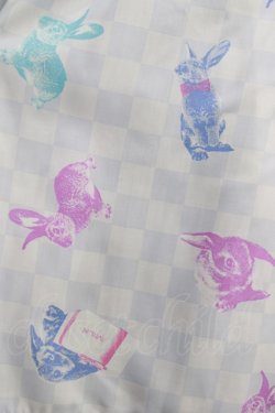 画像4: MILK / Milk Bunnyスカート  ブルーカラフル H-24-09-06-035-ML-SK-KB-ZH