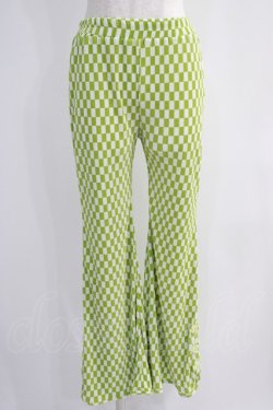 画像1: Candy Stripper / EASY FLARE CHINA PANTS  ライトグリーン H-24-09-06-046-PU-PA-KB-ZH