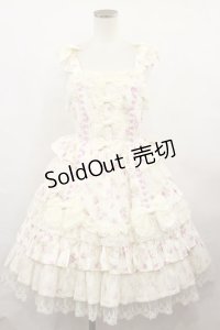 Angelic Pretty / ファンシーローズジャンパースカート Free オフ H-24-09-07-1004-AP-OP-NS-ZH