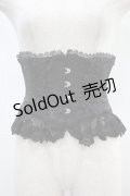 ATELIER PIERROT / Frill Short Corset  ブラック H-24-09-09-1018-EL-TO-KB-ZH