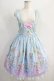 画像1: Angelic Pretty / Magic Princessラウンドジャンパースカート Free サックス H-24-09-10-005-AP-OP-NS-ZH (1)