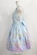 画像2: Angelic Pretty / Magic Princessラウンドジャンパースカート Free サックス H-24-09-10-005-AP-OP-NS-ZH (2)