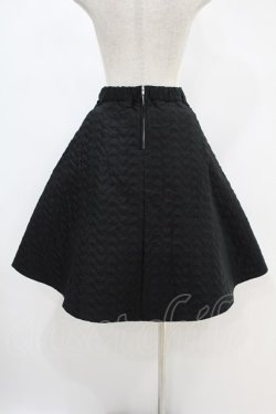 画像2: Candy Stripper / HEART QUILT SKIRT 1 黒 H-24-09-10-1029-PU-SK-KB-ZH