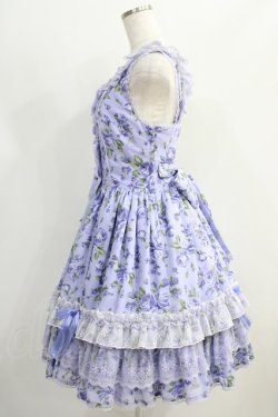 画像2: Angelic Pretty / Dramatic Roseジャンパースカート Free ラベンダー H-24-09-10-010-AP-OP-NS-ZH