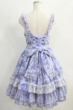 画像3: Angelic Pretty / Dramatic Roseジャンパースカート Free ラベンダー H-24-09-10-010-AP-OP-NS-ZH