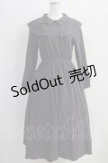 LEBECCA boutique / 出会いを届けるワンピース Free グレー H-24-09-11-1051-EL-OP-NS-ZH