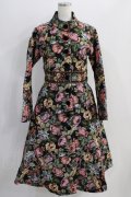 Juliette et Justine / La Sculpture de la Rose Coat 2 ブラック H-24-09-11-1052-CL-CO-NS-ZH