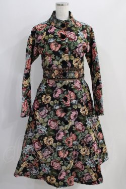 画像1: Juliette et Justine / La Sculpture de la Rose Coat 2 ブラック H-24-09-11-1052-CL-CO-NS-ZH